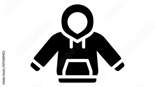 Kids hoodie sweatshirt icon