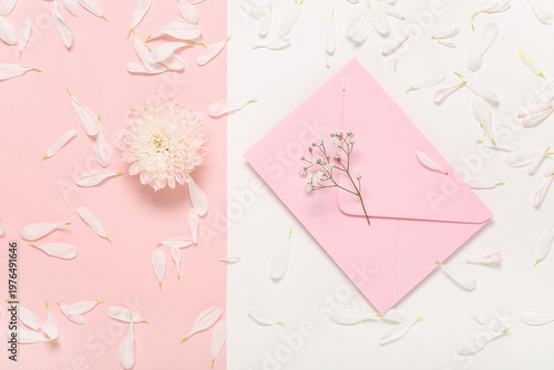 Envelope with beautiful chr...