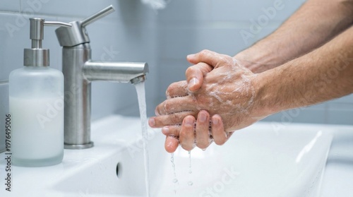 Hand washing using Health Day standard scale for hygiene practice