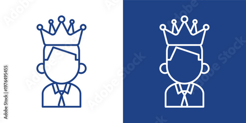 Prestige Value Blue And White Icon Style Collection