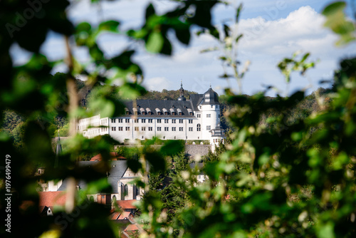Panorama Stadt und Schloss Stolberg im Harz, Sachsen-Anhalt