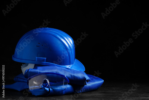 Hardhat, uniform and safety...
