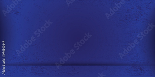 Blue Background - Blank Blue Gradient Background Room, Studio, Interior, Space, Under Water Illustration Editable Vector