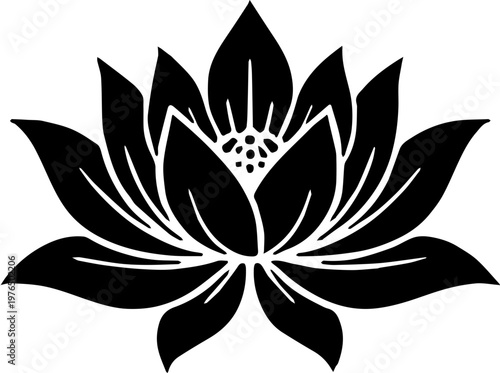lotus flower vector illustration