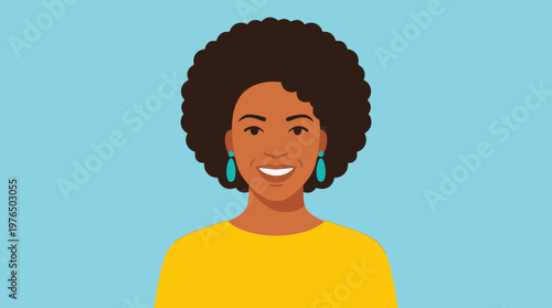 Smiling African American Woman