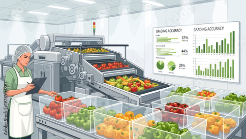 Automated Food Sorting and Quality Control System.