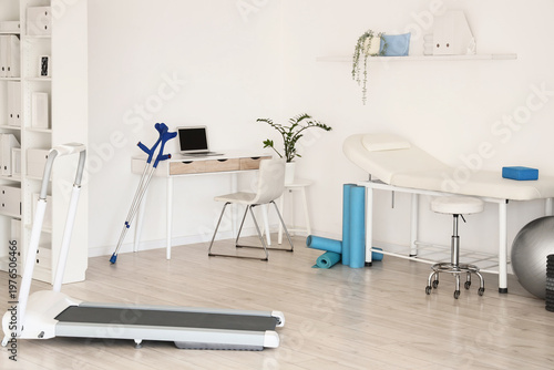 Interior of physiotherapist...
