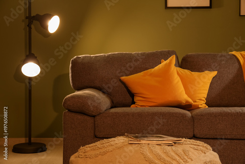 Interior of night living ro...