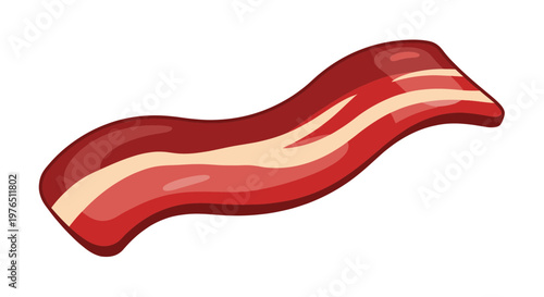 Crispy Bacon Strip - Delicious Pork Meat for Breakfast or Cooking