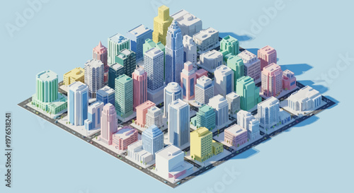 City Skyline Urban Landscape Architecture.