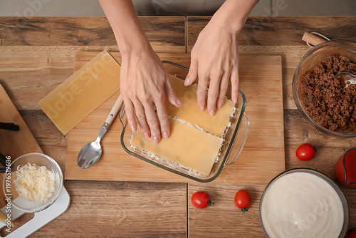 Beautiful mature woman cook...