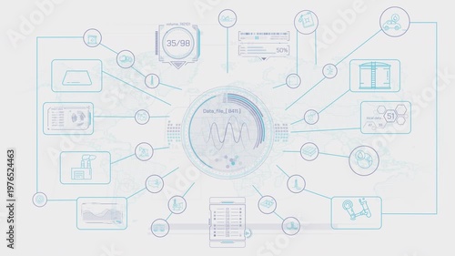 Global digital data management system for the oil and gas sector