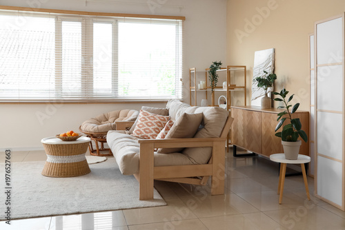 Interior of stylish living ...