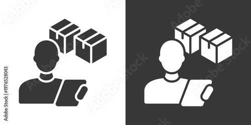 Import Duties Icon Set Vector Collection Isolated In Black And White