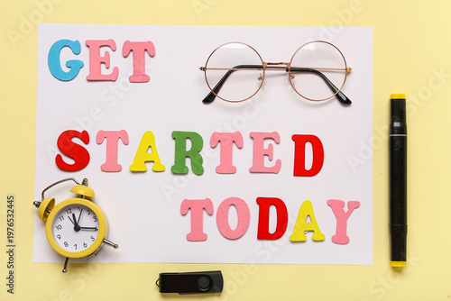 Get started today motivatio...