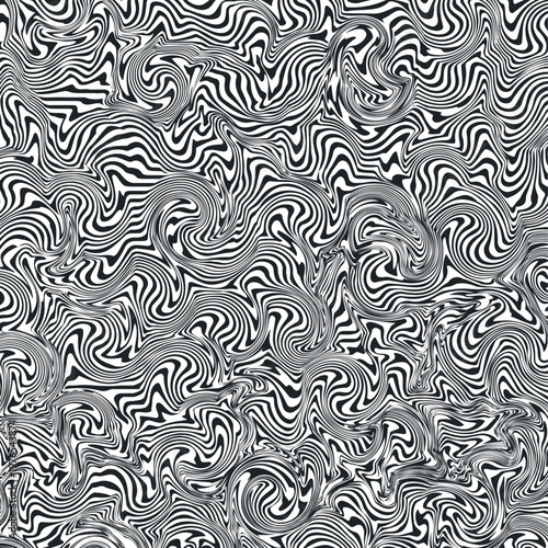 A beautiful texture or abstraction made up of distorted swirl patterns that mimic the appearance of flowing ink.