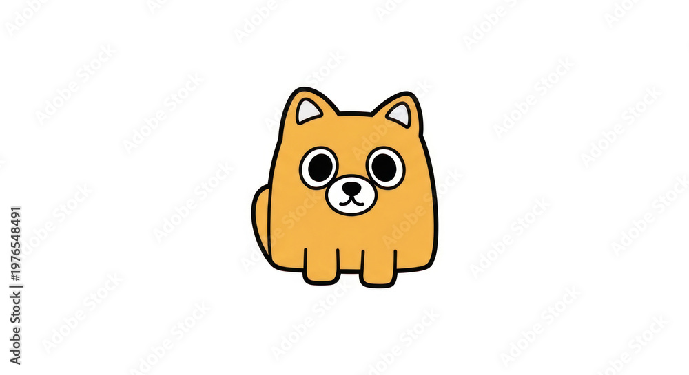 Obraz premium A cute vector illustration of a happy cartoon cat and dog with a funny kitten and teddy bear design for a baby card