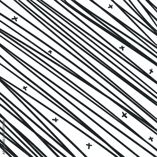 Texture in the form of diagonal stripes, joining in certain places.