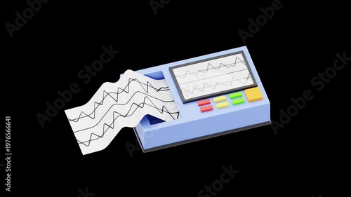 3D Ecg | Alpha Channel