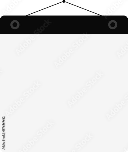 끈 달린 게시판