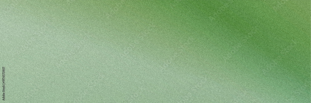Fototapeta premium Gradient shades of green with a delicate grain texture create a lively yet calming strip background, perfect for eco campaigns, wellness branding, and nature themed designs.