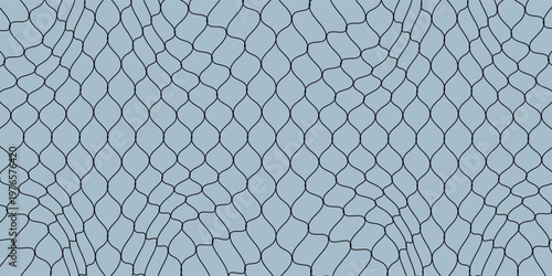 Curved net pattern. Seamless design for sportswear or equipment like soccer goals, volleyball nets, basketball hoops, hockey nets, and athletic gear
