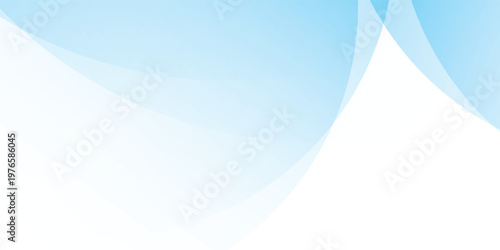 Soft blue abstract wave pattern on a clean white background, creating a modern and elegant design with flowing translucent curves.