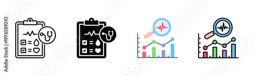 Predictive Health Icon Pack In Multiple Styles