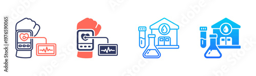 Pulse Tracking Icon Pack In Multiple Styles