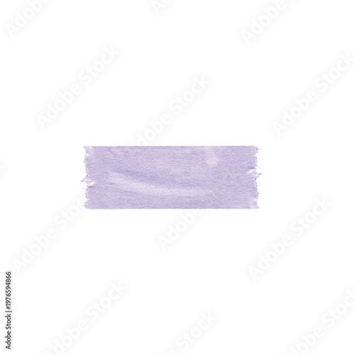 Light Lavener Shimmering Masking Tape Piece with Torn Edges