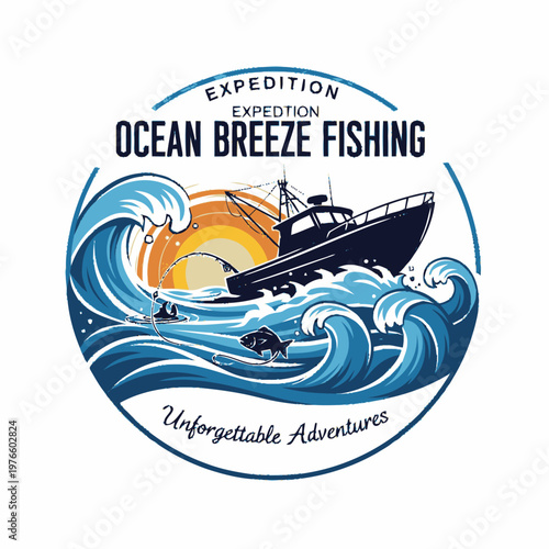 Ocean Breeze Fishing Expedition Unforgettable Adventures Boat.