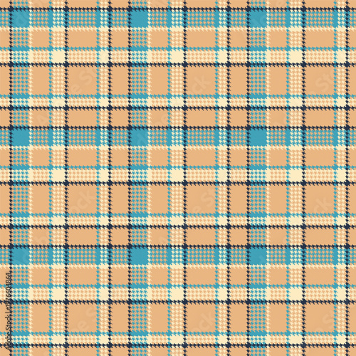 Seamless Retro Vintage Gingham Tartan Pattern April 11th 2026