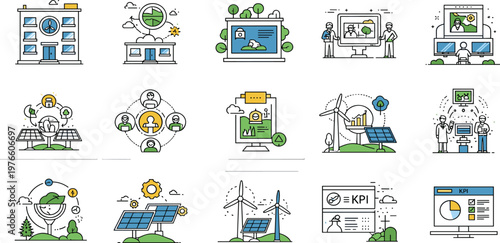 Sustainable Business Practices, Renewable Energy, and Key Performance Indicators (KPIs)