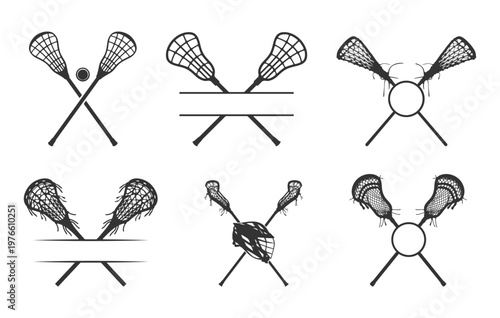 Lacrosse monogram logo, Lacrosse sticks monogram, Crossed lacrosse sticks svg,  Lacrosse sticks logo, Lacrosse svg, Lacrosse silhouette, Lacrosse logo, Lacrosse monogram -V02.