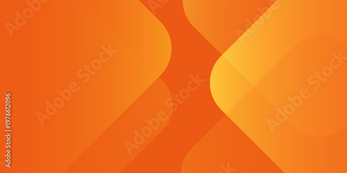Abstract orange and yellow combination color of geometric background
