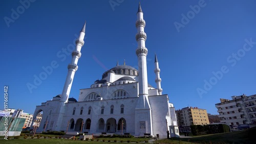 Melike Hatun Mosque building in Ankara Turkey