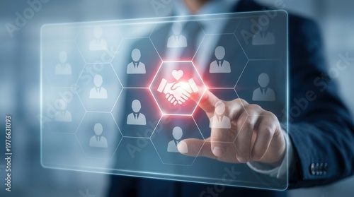 Highlighting empathy and trust within a professional team through an interactive concept, promoting emotional intelligence and collaboration.