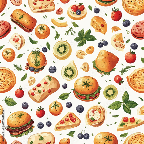 food pattern design very cool