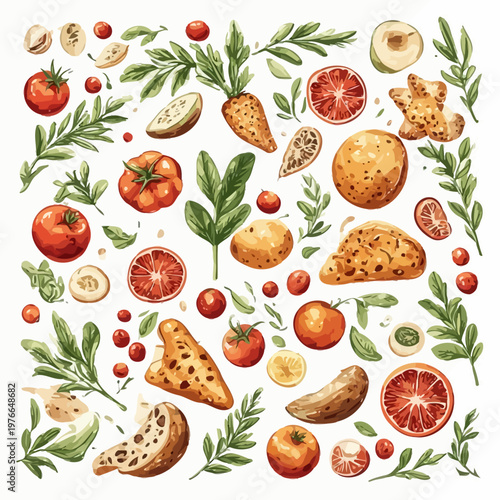 food pattern design very cool