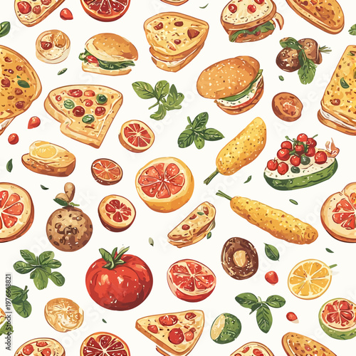 food pattern design very cool