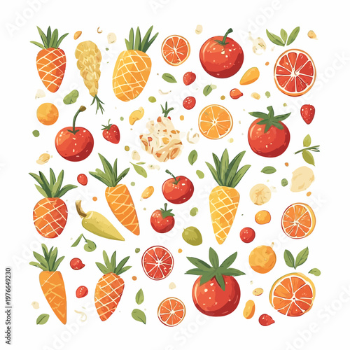 food pattern design very cool