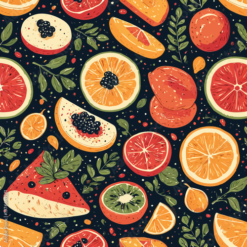 food pattern design very cool