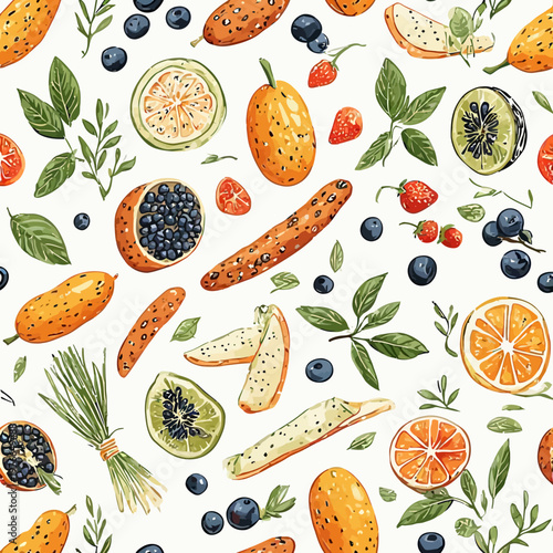 food pattern design very cool