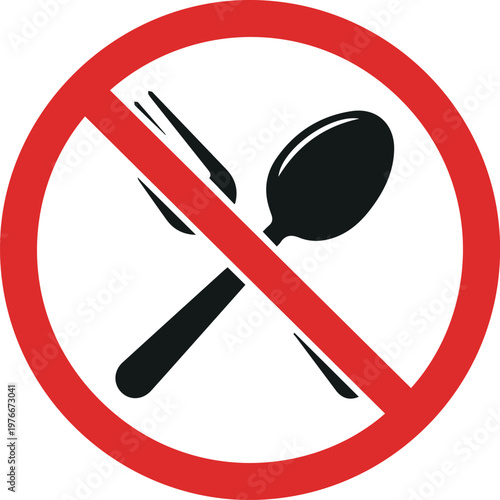 No Food or Drink Allowed Sign A Universal Symbol of Restriction and Prohibition in Public Spaces