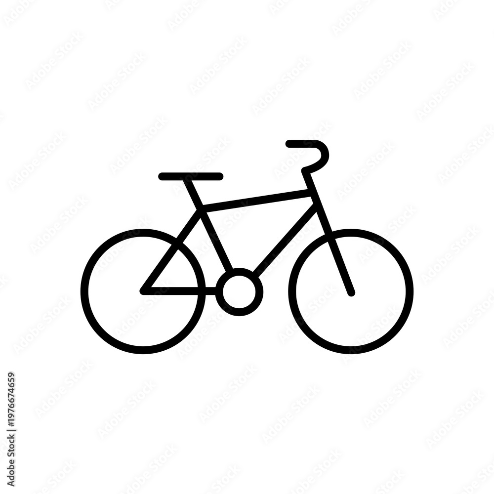 Obraz premium Eco Friendly Bicycle Icon
