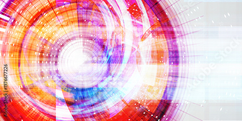 Corporate Marketing Presentation Abstract Pattern Technology