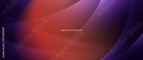 Purple abstract background with round objects overlapping each other to form a beautiful pattern. Vector template for digital lux business banner, contemporary formal invitation, luxury voucher