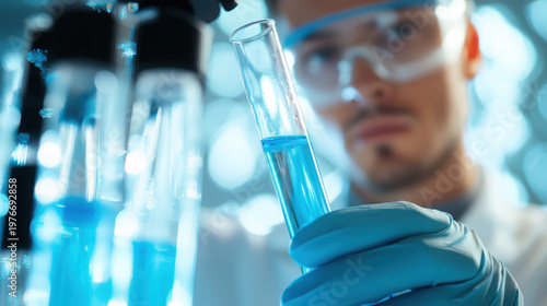 scientist working in laboratory