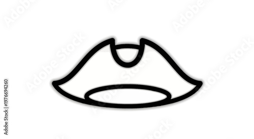 Captain hat as a symbol of leadership in maritime transport and travel.