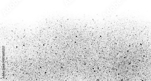 Fotografía Gritty texture with floating particles isolated on transparent background